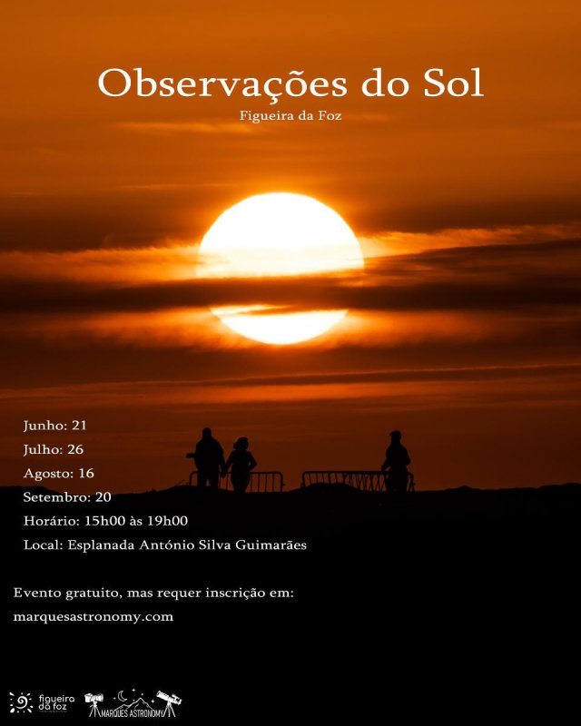 Observação Solar na Figueira da Foz