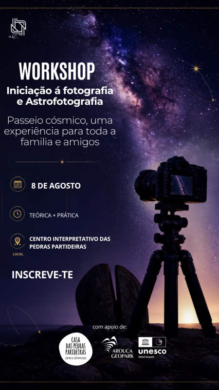Fotografar a Escuridão: Workshop Especial Eclipse Solar 2026